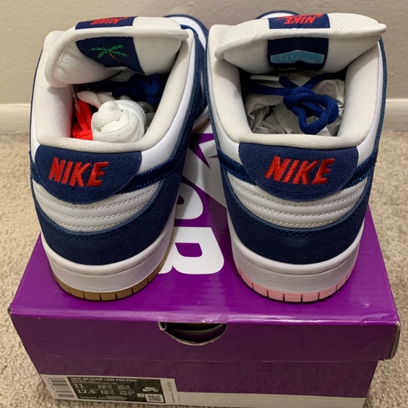 Nike SB Dunk Low Los Angeles Dodgers Size 11 Style #DO9395-400 - Picture 4 of 10
